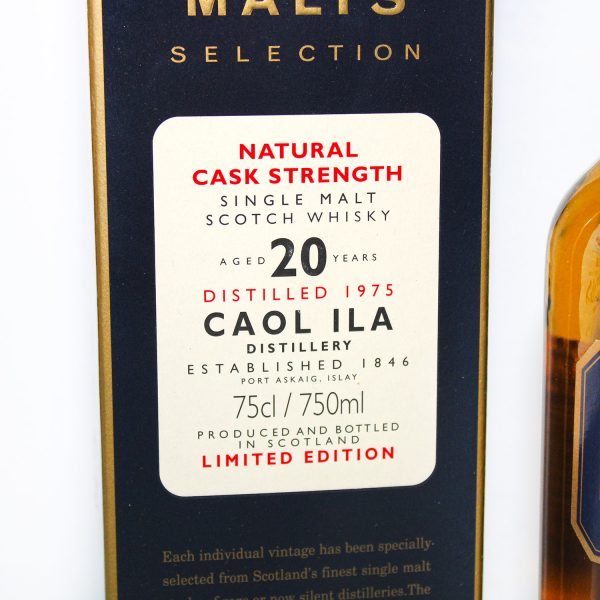 Caol Ila 1975 20 year old rare malts selection box